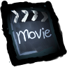 File Movie Clip Icon 96x96 png